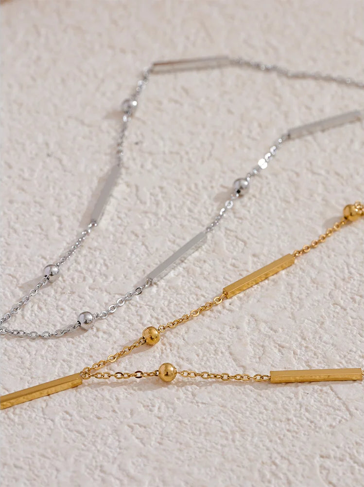 Premium Minimalist Timeless Pendant Necklace - Ecru