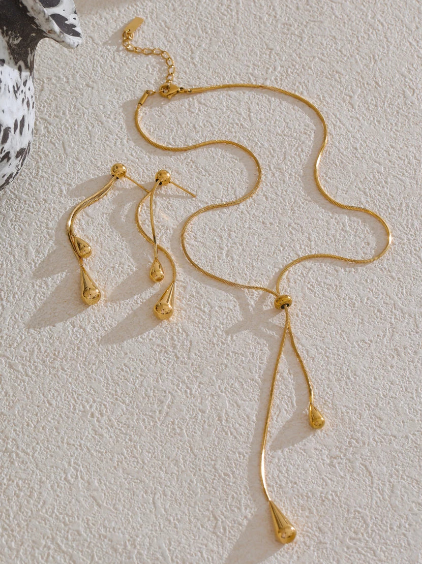 Timeless Trendy Dangle Charm Set - Ecru