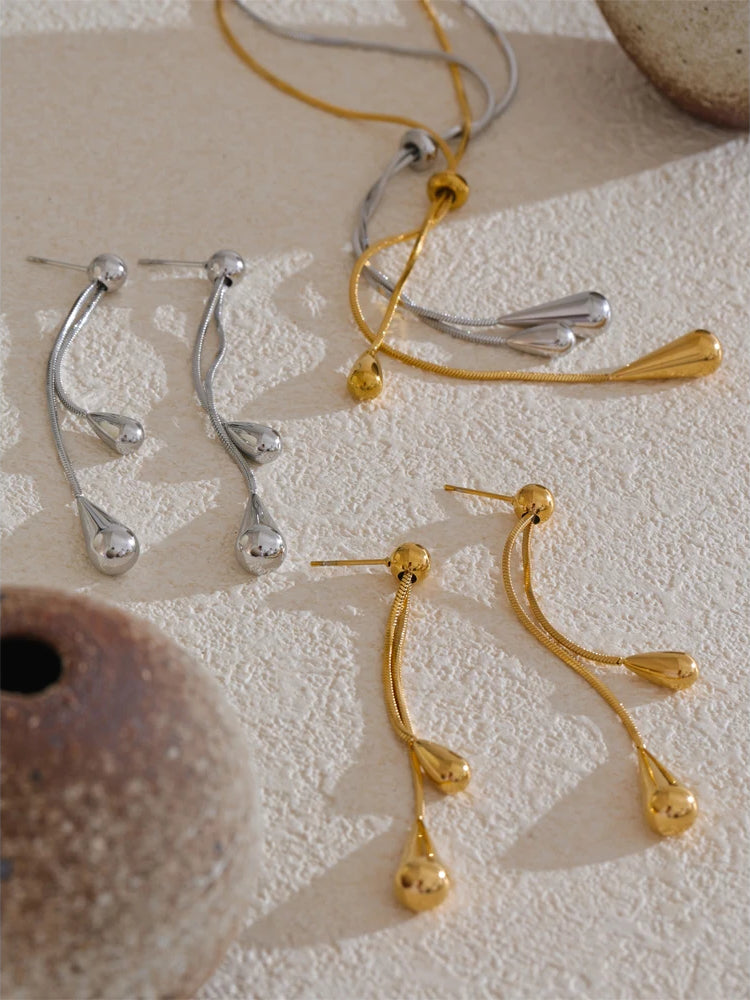 Timeless Trendy Dangle Charm Set - Ecru
