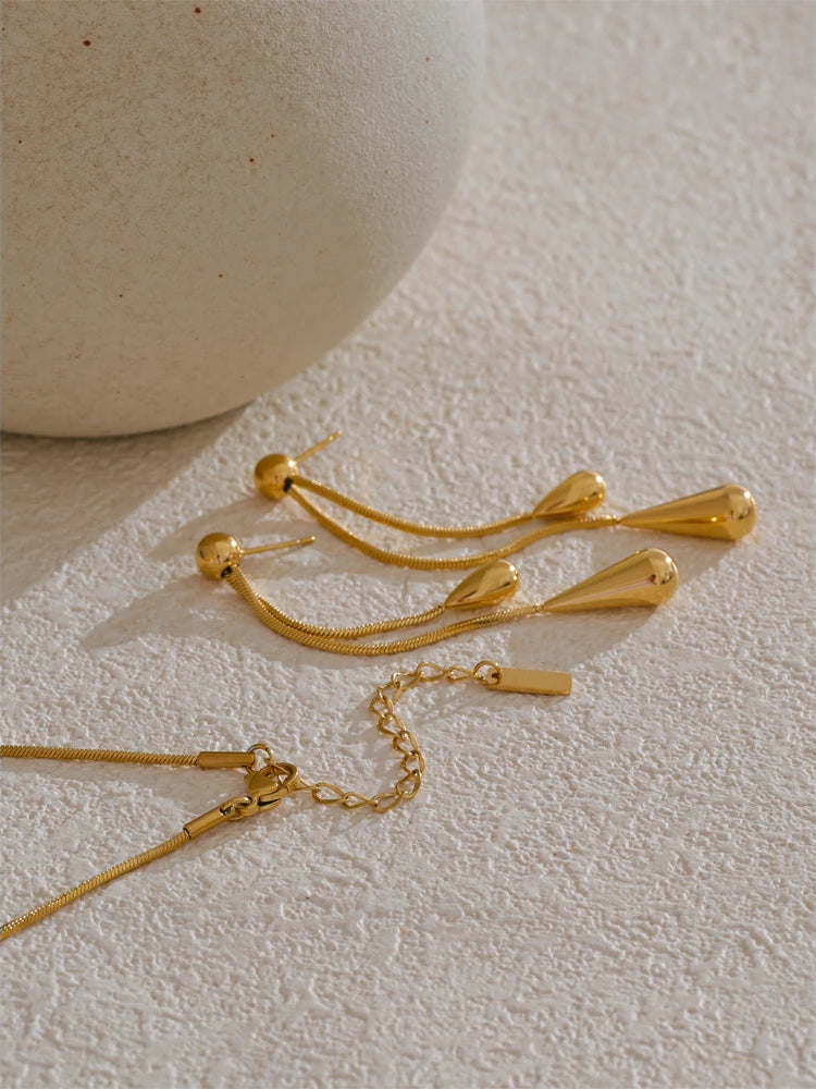 Timeless Trendy Dangle Charm Set - Ecru