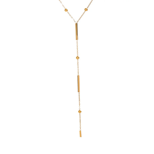 Premium Minimalist Timeless Pendant Necklace - Ecru