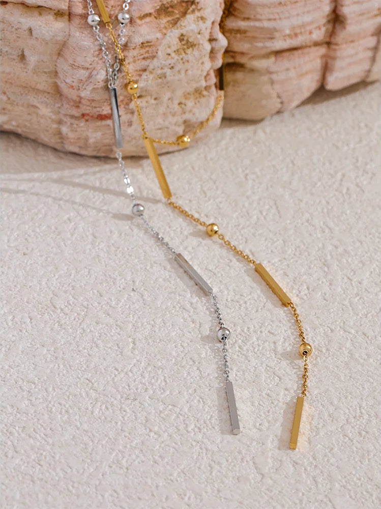 Premium Minimalist Timeless Pendant Necklace - Ecru